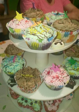 Una foto de Cupcakes de coco