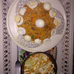 A picture of Spaghetti.