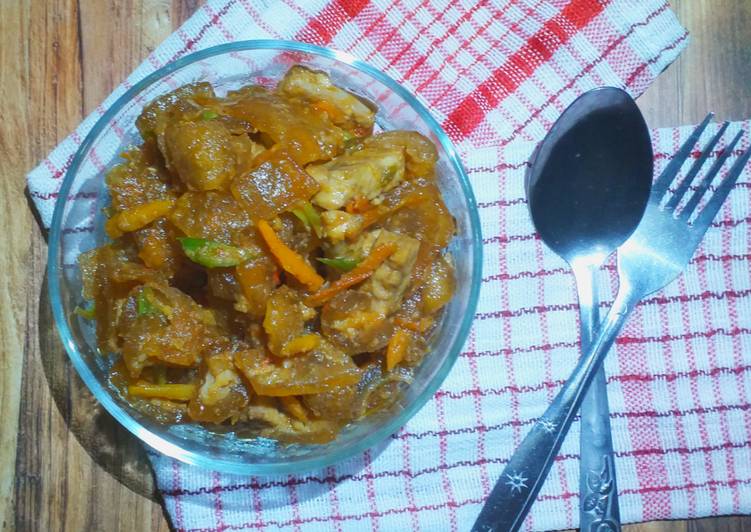 Cah Kikil Tempe bumbu Terasi #300¹�?�