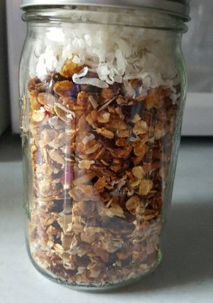 A picture of Homemade Granola.