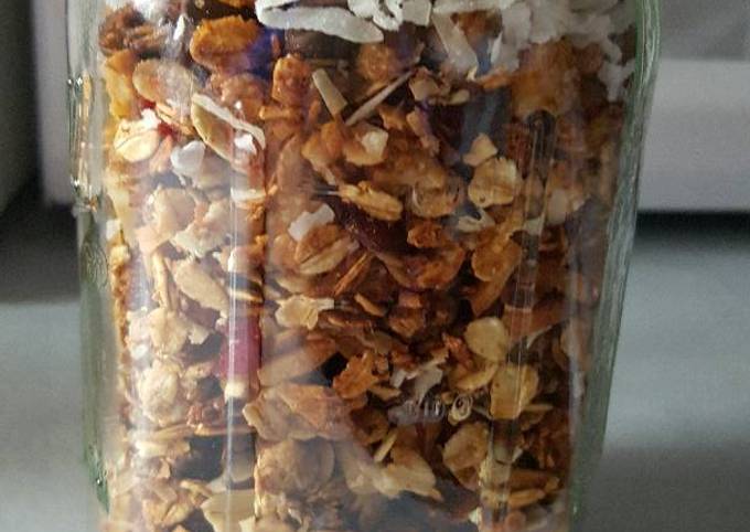 Steps to Prepare Perfect Homemade Granola