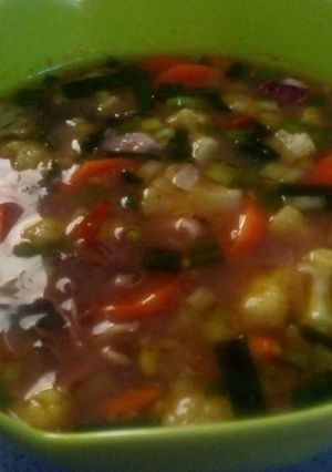 Foto resep Capcay kuah cumi