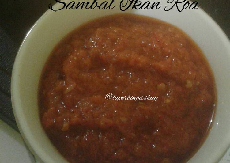 Sambal Ikan Roa