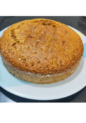 A picture of Dalgona Coffee Cake.