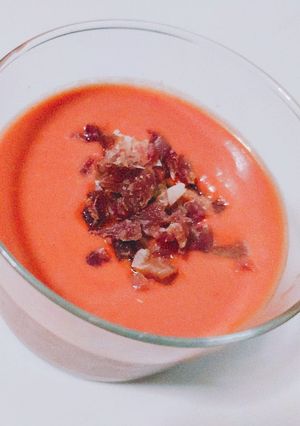Una foto de Gazpacho andaluz