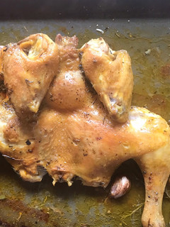 Una foto de Pollo asado