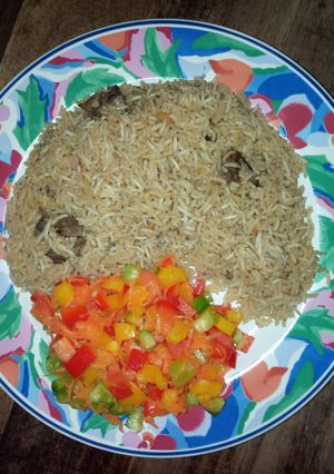 A picture of Mixed veggies salad.