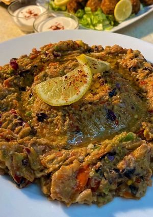 صورة لوصفة بابا غنوج 🌸
