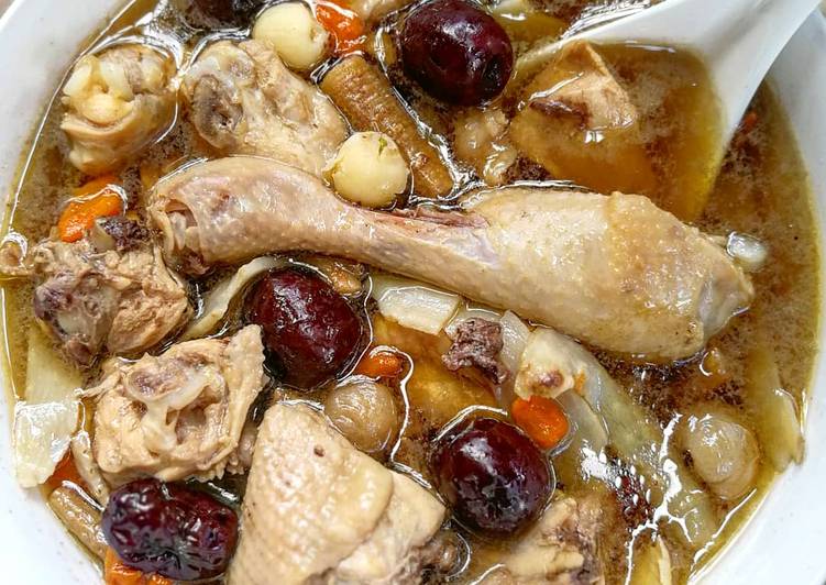 Resep Ayam Tim Obat, Enak Banget