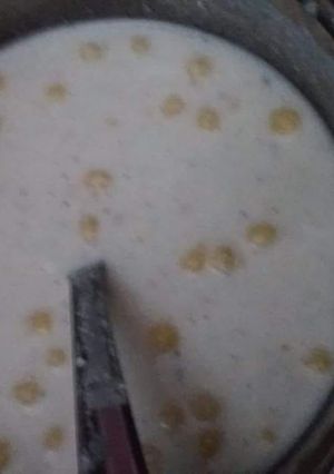 A picture of Boondi Raita.