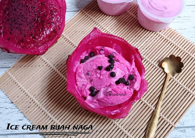 Resep Ice Cream Buah Naga Oleh Mama Fathan Cookpad 8998