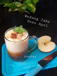Foto resep Wedang Jahe Susu Apel