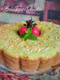 Foto resep Bolu Tape Pandan