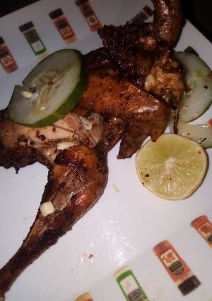 Gashashiyar kaza ainihin hoton girkin
