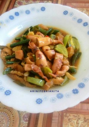Foto resep Oseng cumi asin