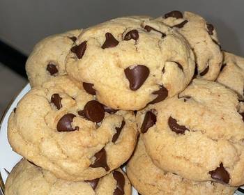 The New Way Making Recipe Chocolate chips cookies Practical Delicious