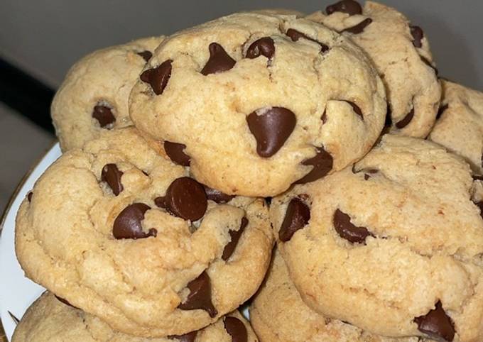 Recipe of Ultimate Chocolate chips cookies