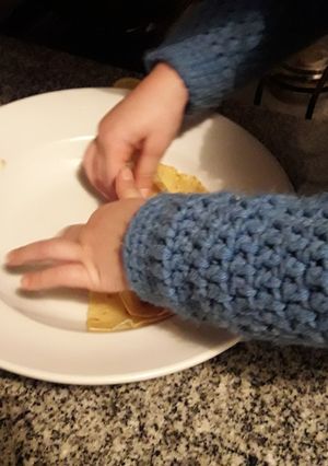 Una foto de Panqueques para Alle