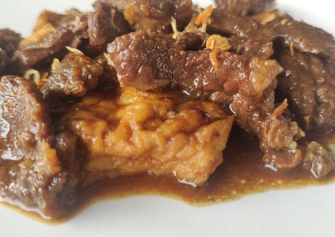 Lapis Daging Tahu