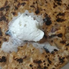 A picture of Onion paratha.
