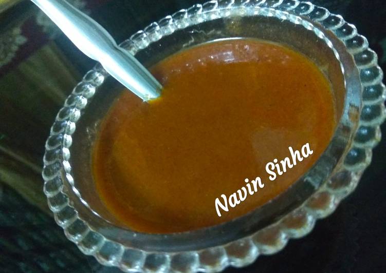 Simple Way to Prepare Super Quick Homemade Khajur Mirch Chutney