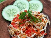 Gambar sambal mentah tauge