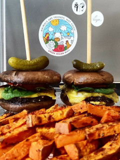 Φωτογραφία της συνταγής Vegan Burger διαίτης χωρίς ψωμί