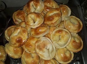 Una foto de Knishes o Empanadas de Papa