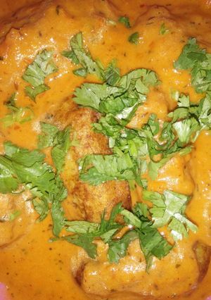 A picture of Malai kofta.