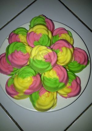 Foto resep Bolu mawar kukus