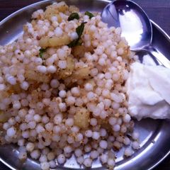 Sabudana Khichadi A picture of Sabudana Khichadi.