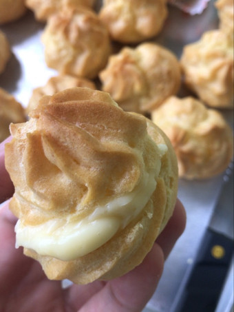 Anti Ribet, Buat Kue sus / mini cream puff Yang Rasanya Juara Banget