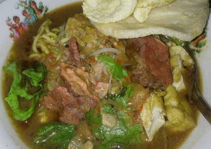 Ternyata begini lho! Bagaimana cara memasak Tahu campur lamongan yang sedap