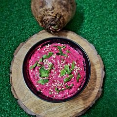 A picture of Beetroot Dip.