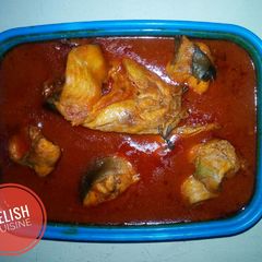 A picture of Catfish soup!.