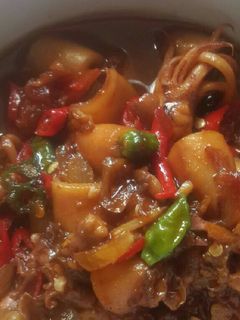 Foto resep Cumi asin Saos tiram