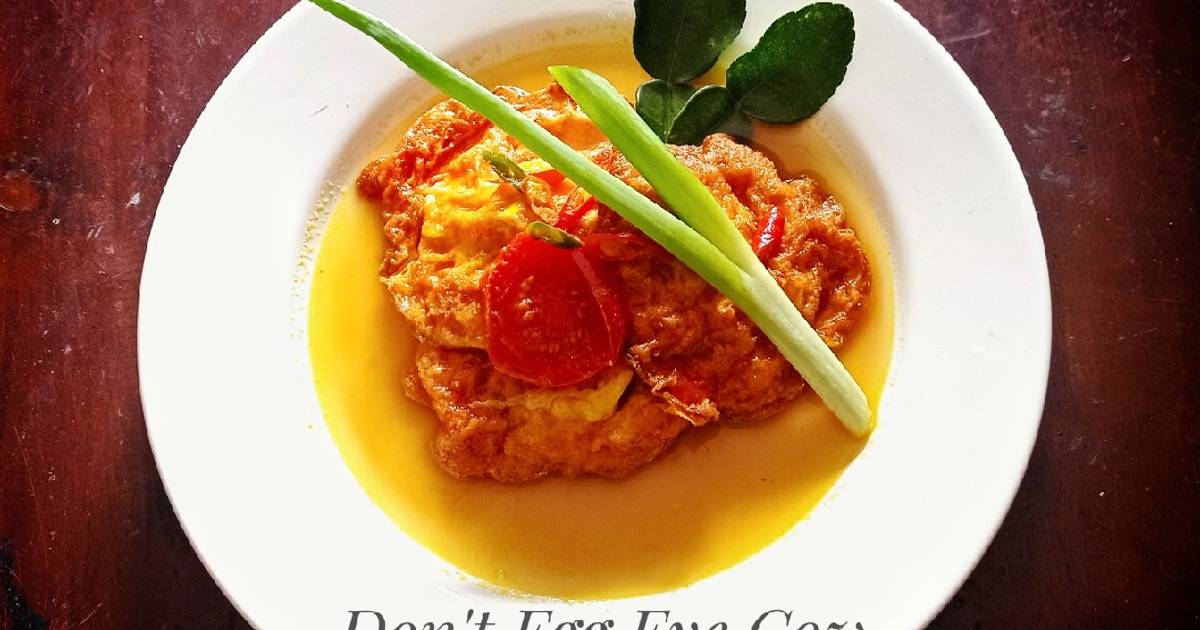 Resep Telur Mata Sapi Masak Kuning Tanpa Santan oleh Eka Yuli - Cookpad