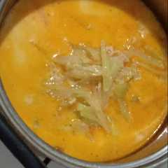 รูปของ Lontong cap Gomeh Labu Siam