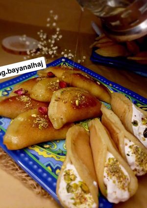 صورة لوصفة حشوة القطايف