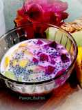Sop Buah (Naga, Nanas, Melon, Selasih)