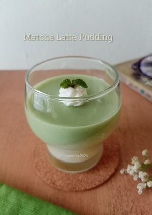 Foto resep Matcha Latte Pudding