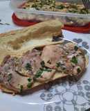 Lengua en olla a presión