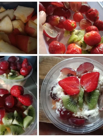 Langkah Gampang Menyiapkan Resep Salad buah yoghurt yang Lezat Sekali Anti Ribet, Lezat