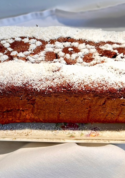 Una foto de Pastel húmedo de almendras y chocolate sin harinas ni grasas añadidas