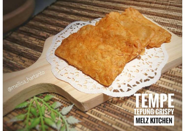 Resep Tempe Tepung Crispy oleh Melz Kitchen Cookpad