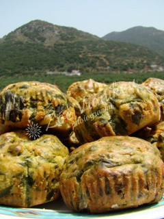 Φωτογραφία της συνταγής Αλμυρά muffins με σπανάκι και φέτα