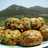 Αλμυρά muffins με σπανάκι και φέτα