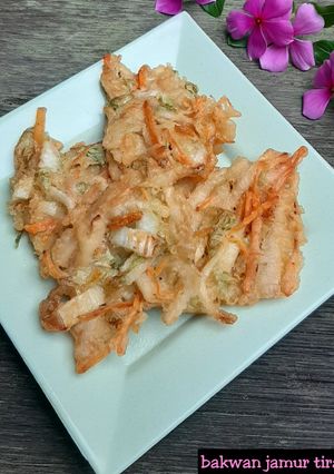 Foto resep Bakwan Jamur Tiram