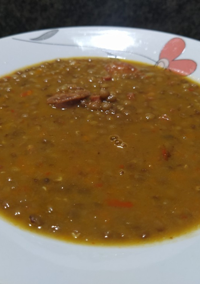 Una foto de Lentejas estofadas