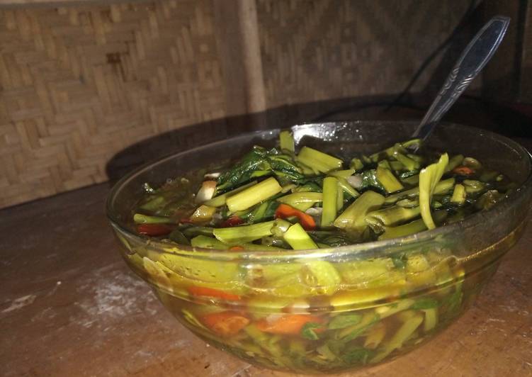 Oseng Kangkung Saos Saori Saos Lada Hitam